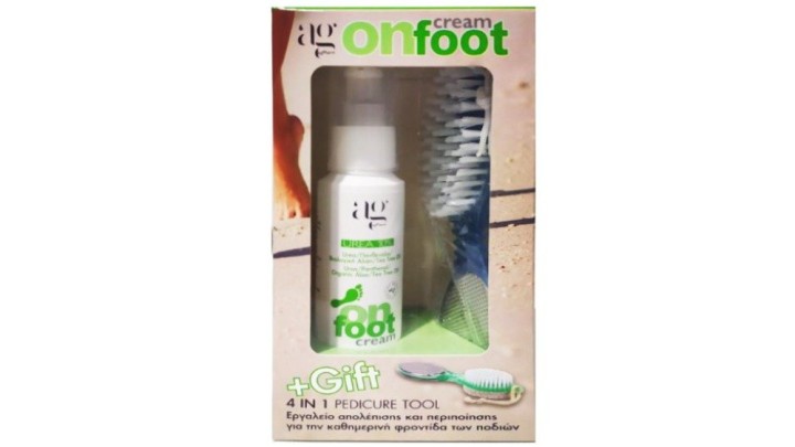 Ag Pharm Promo With Onfoot Cream 10% Urea, 100Ml & Free 4In1 Pedicure Tool, 1Set