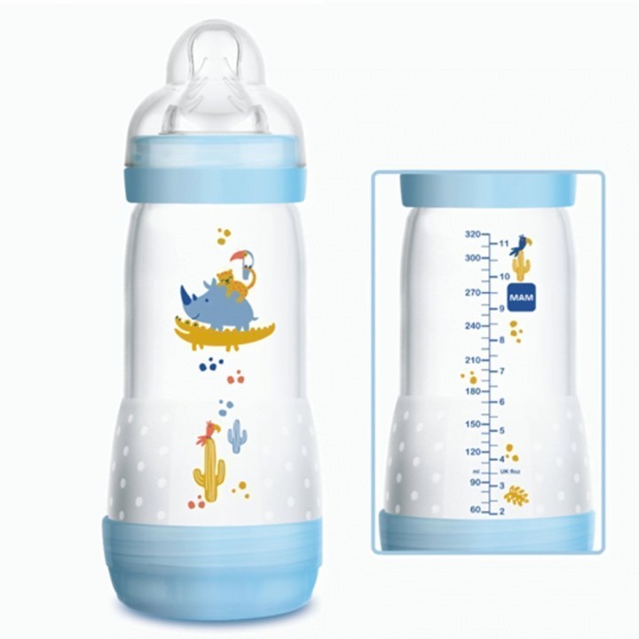 Mam Easy Start Anti-Colic Nature Blue Bottle 320Ml