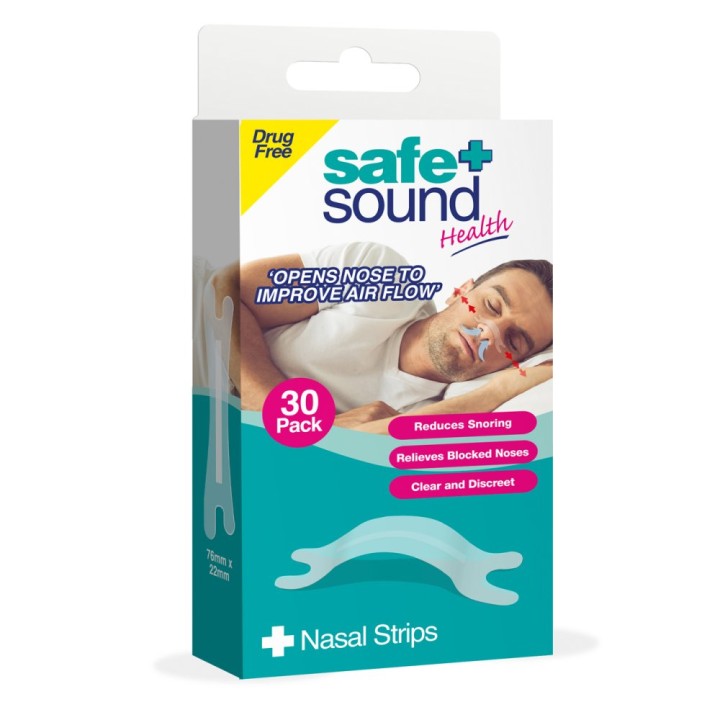 Safe+Sound Nasal Strips, Strips
