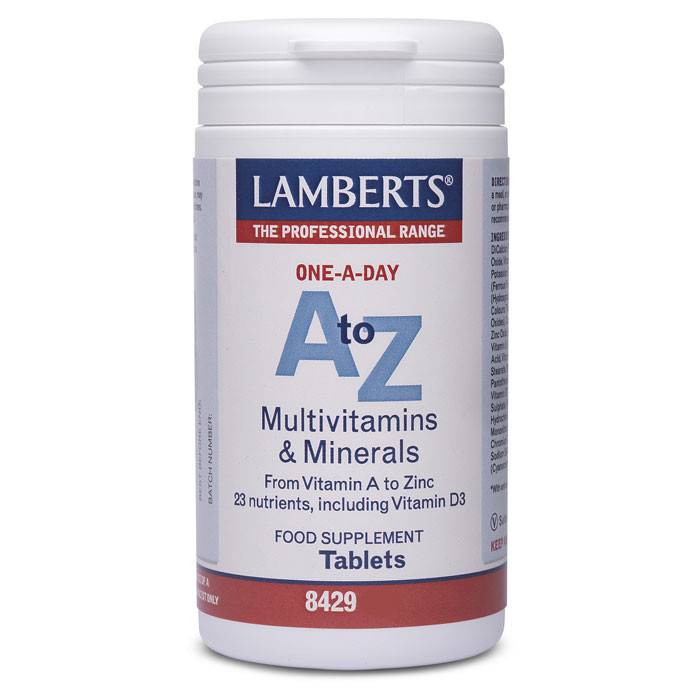 Lamberts A To Z Multivitamins & Minerals 30 Tablets