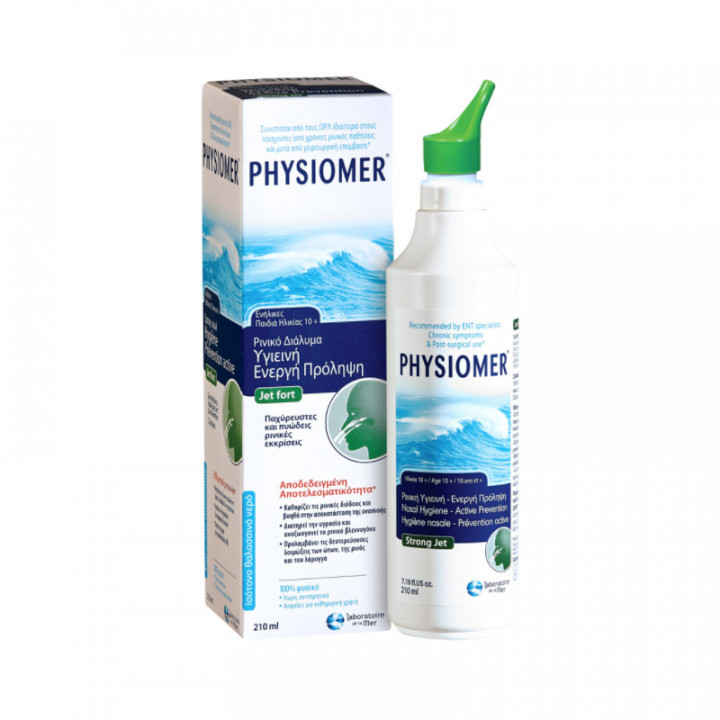Physiomer Jet Fort Adults & Children Spray 210Ml