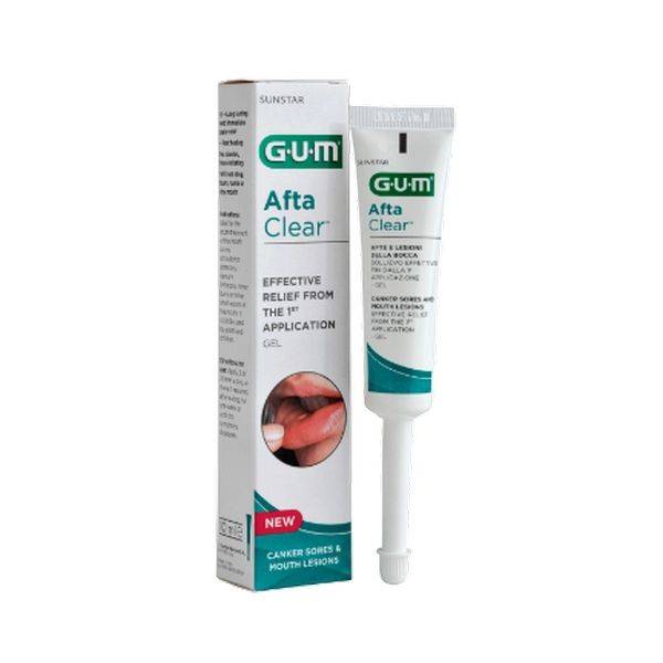 Gum Aftaclear Gel Acute Treatment Of Mouth Ulcers 10Ml