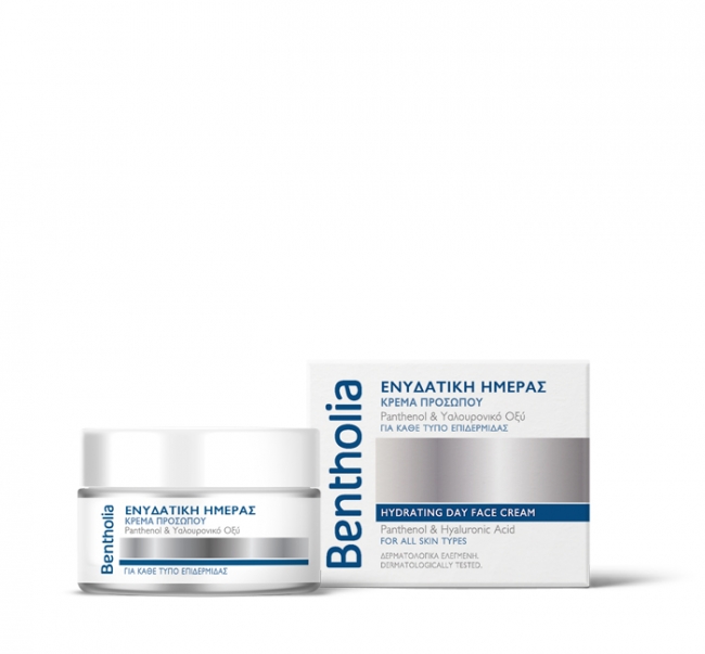 BENTHOLIA 24H Panthenol+Hyaluronic Acid Anti Wrinkle Face & Eye Cream