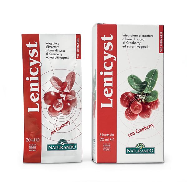 Naturando Lenicyst Cranberry Sachets 8X20Ml