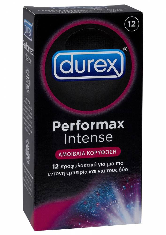 Durex Performax Intense Condoms 12 Pieces