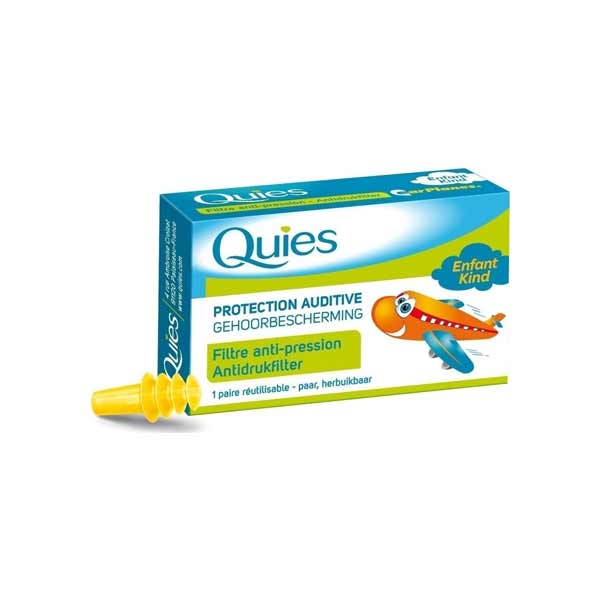 Quies Earplanes Children - Earplug1 X 2 Pcs