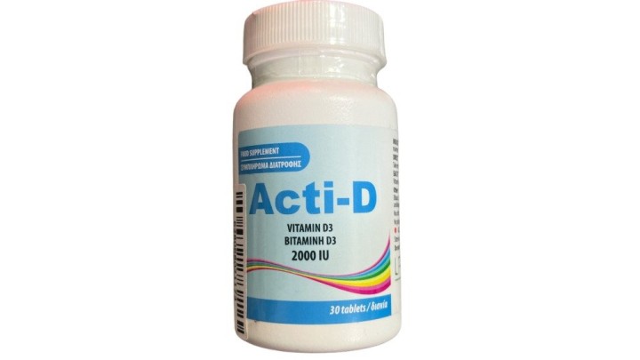 Acti-D Vitamin D3 2000IU, 30tabs