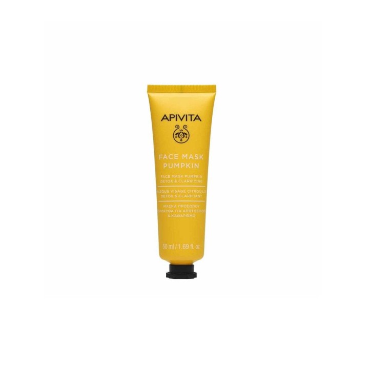 Apivita Face Mask Pumpkin Detox & Clarifying 50ml