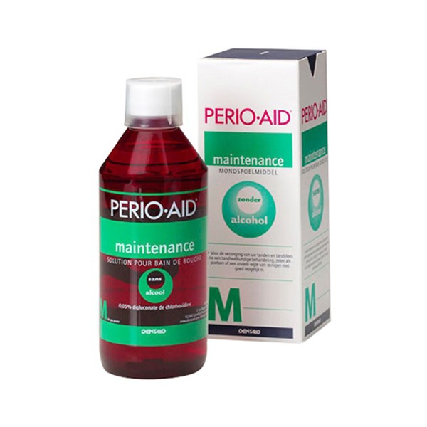 Perio Aid Maintenance Active Control Mouthwash 500Ml 0.05%+0.05%