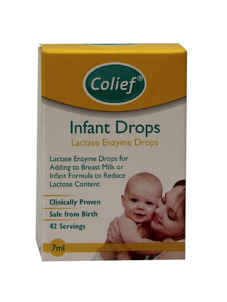 Colief Infant Lactase Enzyme Drops for Colic Relief 7ml