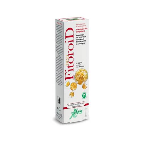 Aboca Neofitoroid Organic Cream Care For Hemorrhoidal Discomfort 40Ml