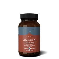 Terranova Vitamin D3 1000Iu 50 Capsules