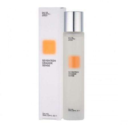 Seventeen Orange Sense Eau De Toilette Refreshing Scent Of Orange 50Ml