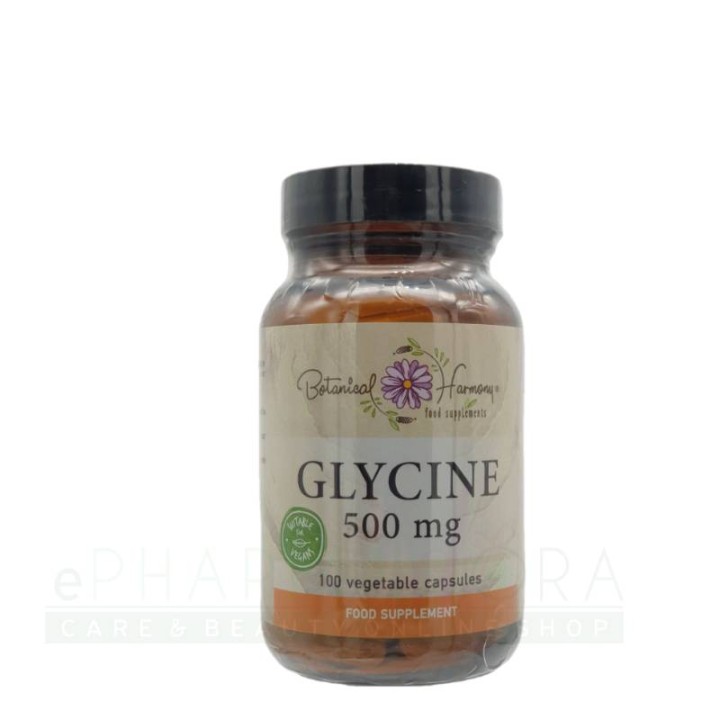 Botanical Harmony Glycine 500Mg 100 Capusles