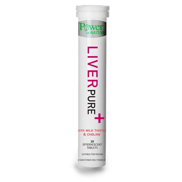 Power Of Nature Liver Pure+ 20 Effervescent Tabs