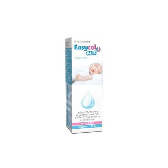 Easycol+ Baby (Lactase Enzyme), Oral Solution, 15ML x 0Y+