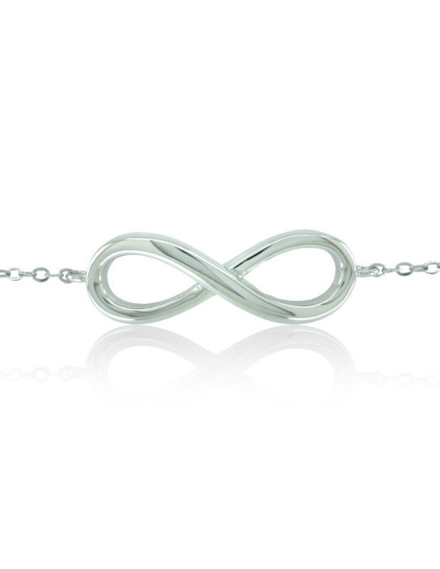 Dr Biju Bracelet Infinity Silver Big