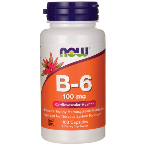 Now B-6 100 Mg 100 Capsules