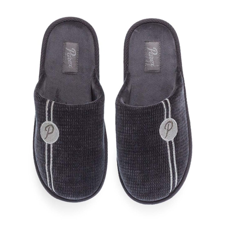 Parex Women's Μen's House Slippers Grey W2023 (10128107) 42