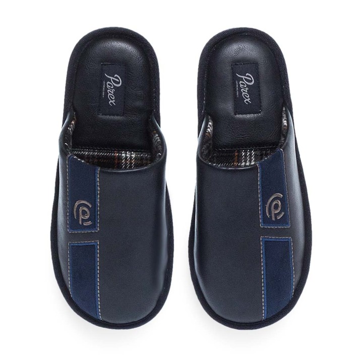 Parex Men Winter Slippers Blue W2023 (10128124) Size 42