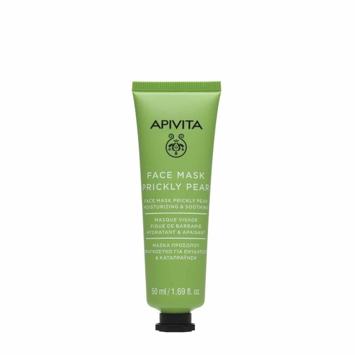 Apivita Face Mask Prickly Pear Moisturizing & Soothing 50ml