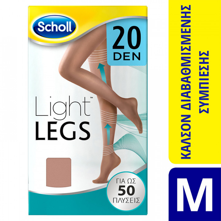 Dr. Scholl Light Legs Tights 20 Den Biege M