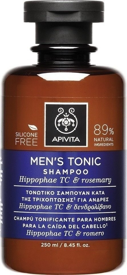 Apivita Men's Tonic Shampoo with Hippophae & Rosemary 250ml