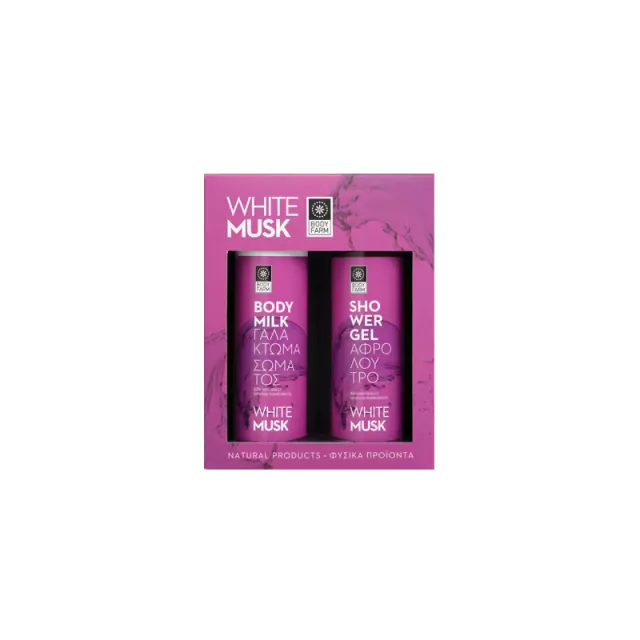 Bodyfarm White Musk Body Milk 250Ml + Shower Gel 250Ml