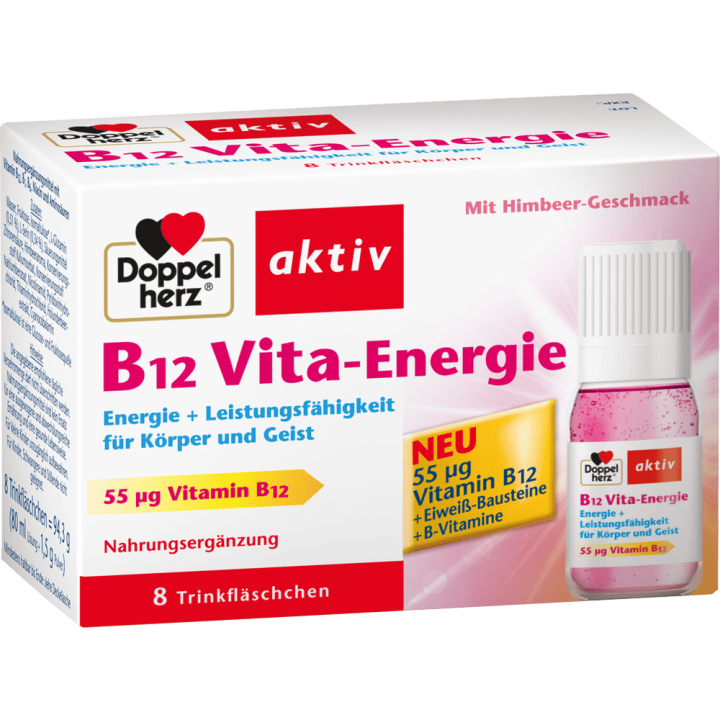 Doppelherz B12 Vita-Energy Drinking Ampoules 8 Vials