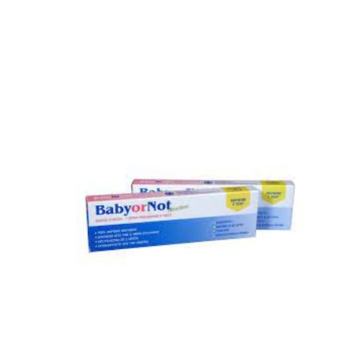 Baby Or Not / Quick Check, Pregnancy Test, 2 X 1