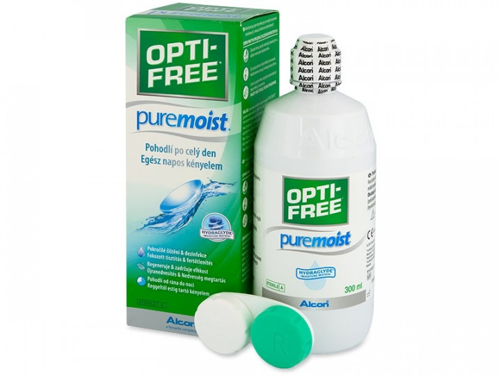 Optifree Puremoist Contact Lenses Liquid 300ml
