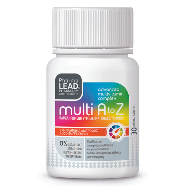 PHARMALEAD Multivitamin Complex A to Z 30 Tablets