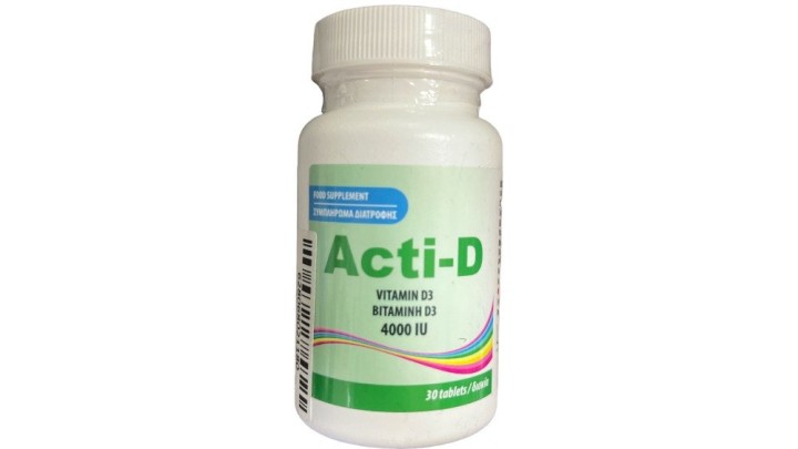 Acti-D Vitamin D3 4000IU, 30tabs