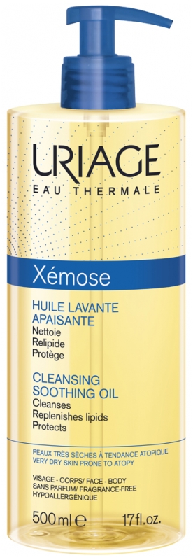 Uriage Xémose Cleansing Soothing Oil 500ml