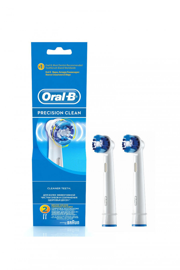 Oral-B Toothbrush Replacement Head Precision 2 Pcs
