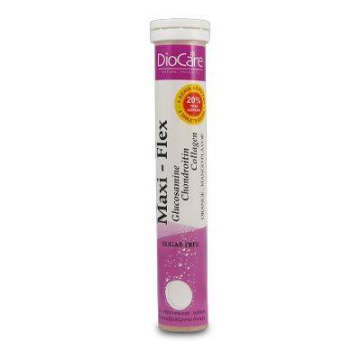 Diocare Maxi-Flex Glucosamine-Chondroitin-Collagen With Orange Flavour 24 Tablets