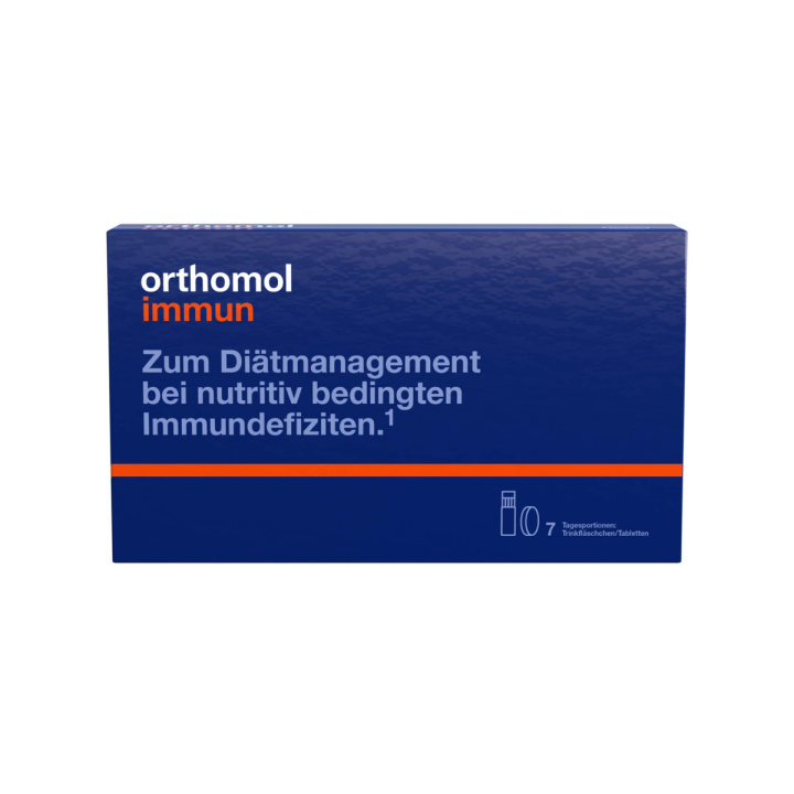 Orthomol Immun, Ready To Drink Vials + Tablets, 7 Daily Servings