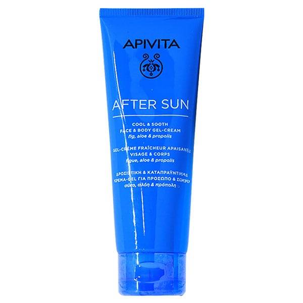 Apivita After Sun Cool & Sooth Face & Body Gel Cream 200ml