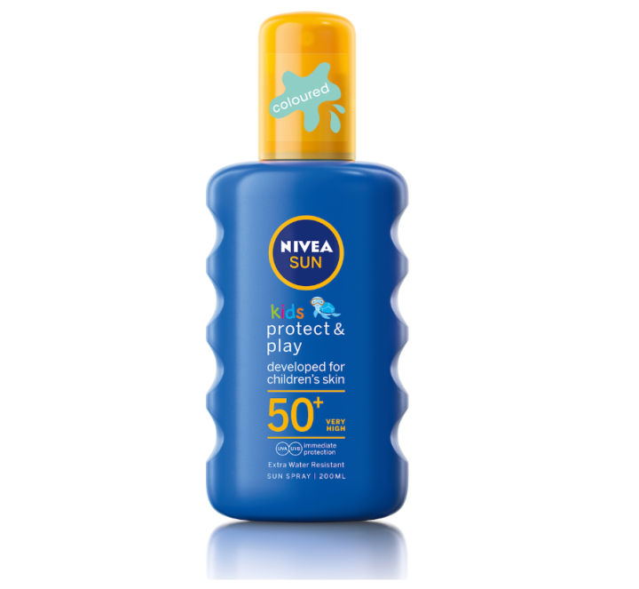 Nivea Sun Kids Colored Spray Spf50+ 200Ml