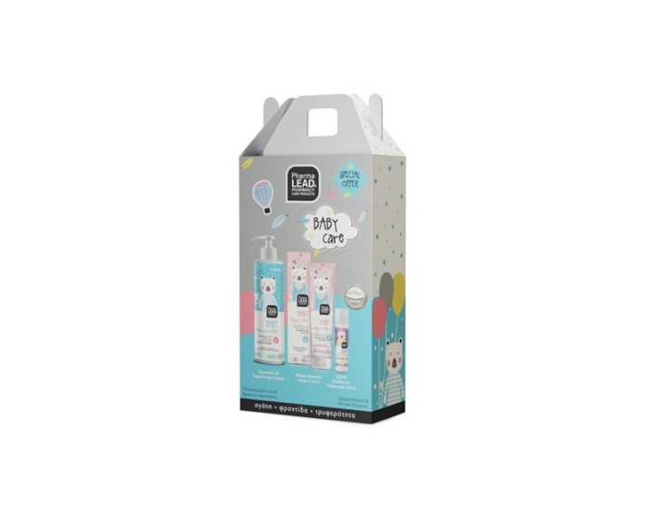 Pharmalead Baby Care Shampoo+Bath & Nappy Cream & Milk Cream (Special Offer), Pack, 500Ml+150Ml+20Ml