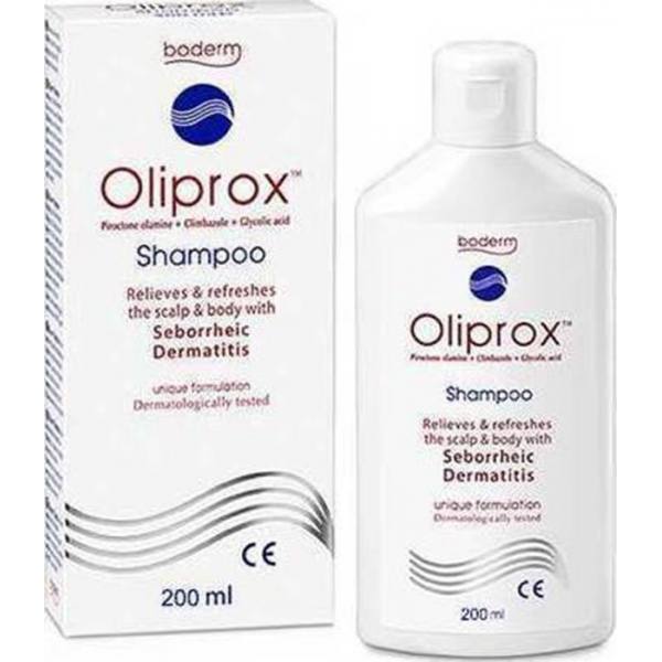 Boderm Oliprox Hair Shampoo Against Seborrheic Dermatitis 200Ml
