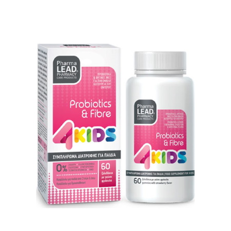 PHARMALEAD KIDS Probiotics & Fibre Strawberry 60 Gummies