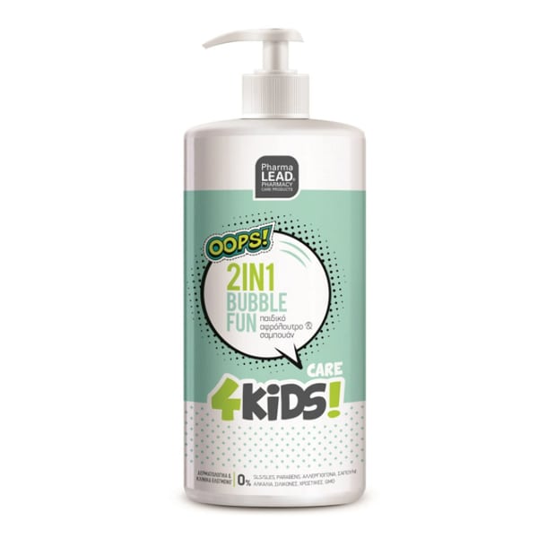 Pharmalead 4Kids 2 In1 Bubble Fun Shampoo & Shower Gel 1L