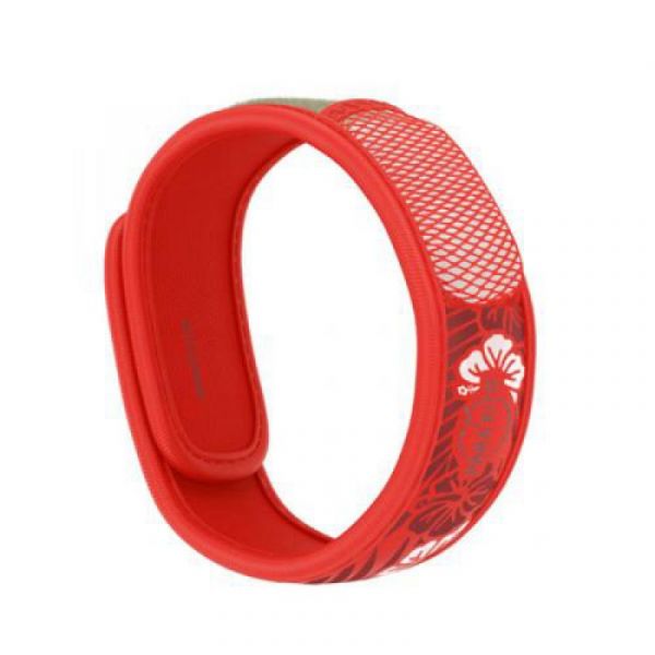 Parakito Mosquito Repellent Wristband - Hawai Red