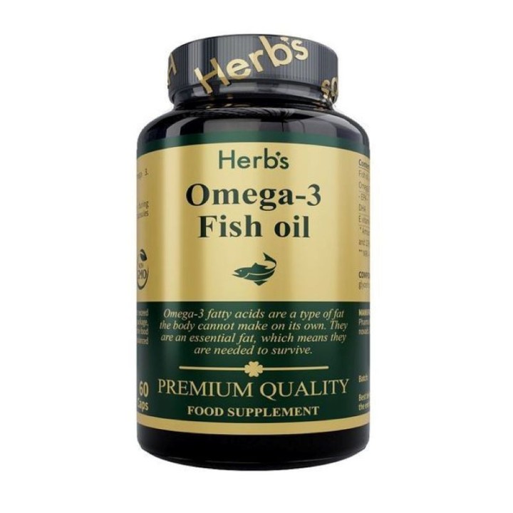 Herbs Omega 3 1000Mg Fish Oil 60S