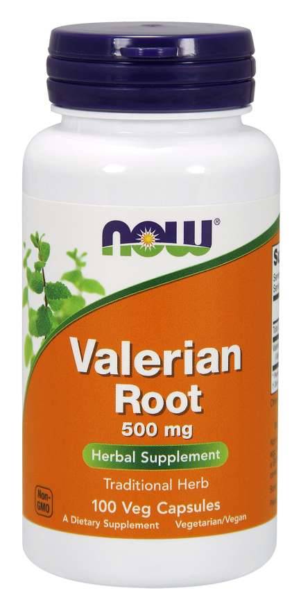 Now Valerian Root 500Mg 100 Calming Properties And Fights Insomnia