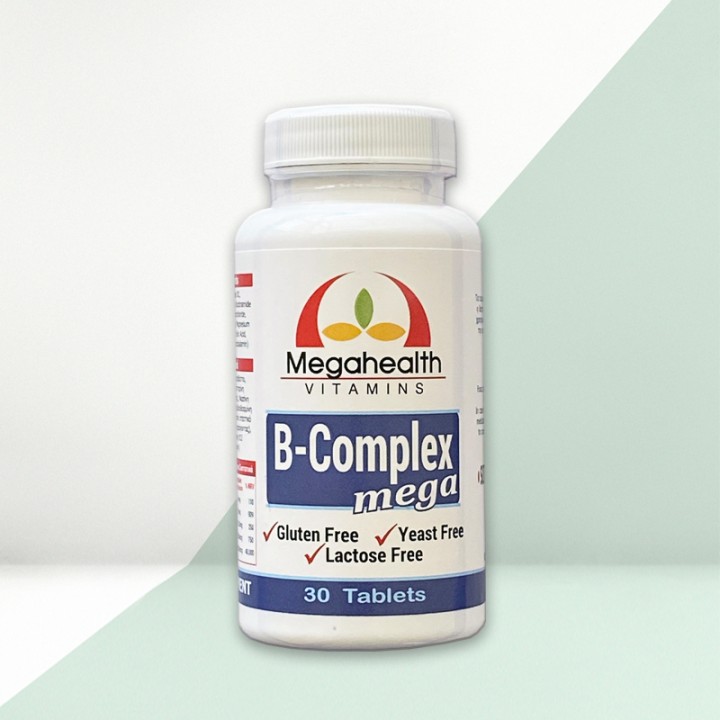 Super Health Mega B Complex 30 Caps