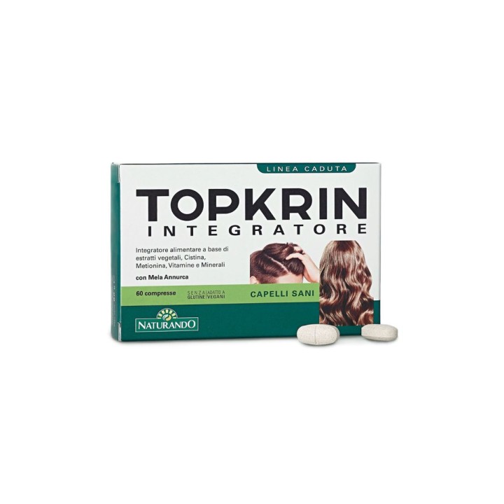 Naturando Topkrin Integratore Hair Care 60 Capsules