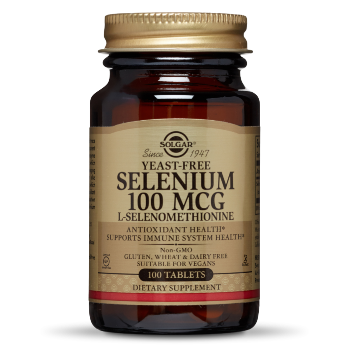 Solgar Selenium 100Mg Antioxidant & Supports Immune System 100 Tablets
