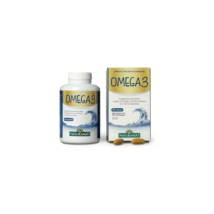 Naturando Omega 3, Capsules, 100